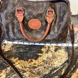 Louis Vuitton Classic Monogram Shoulder Bag